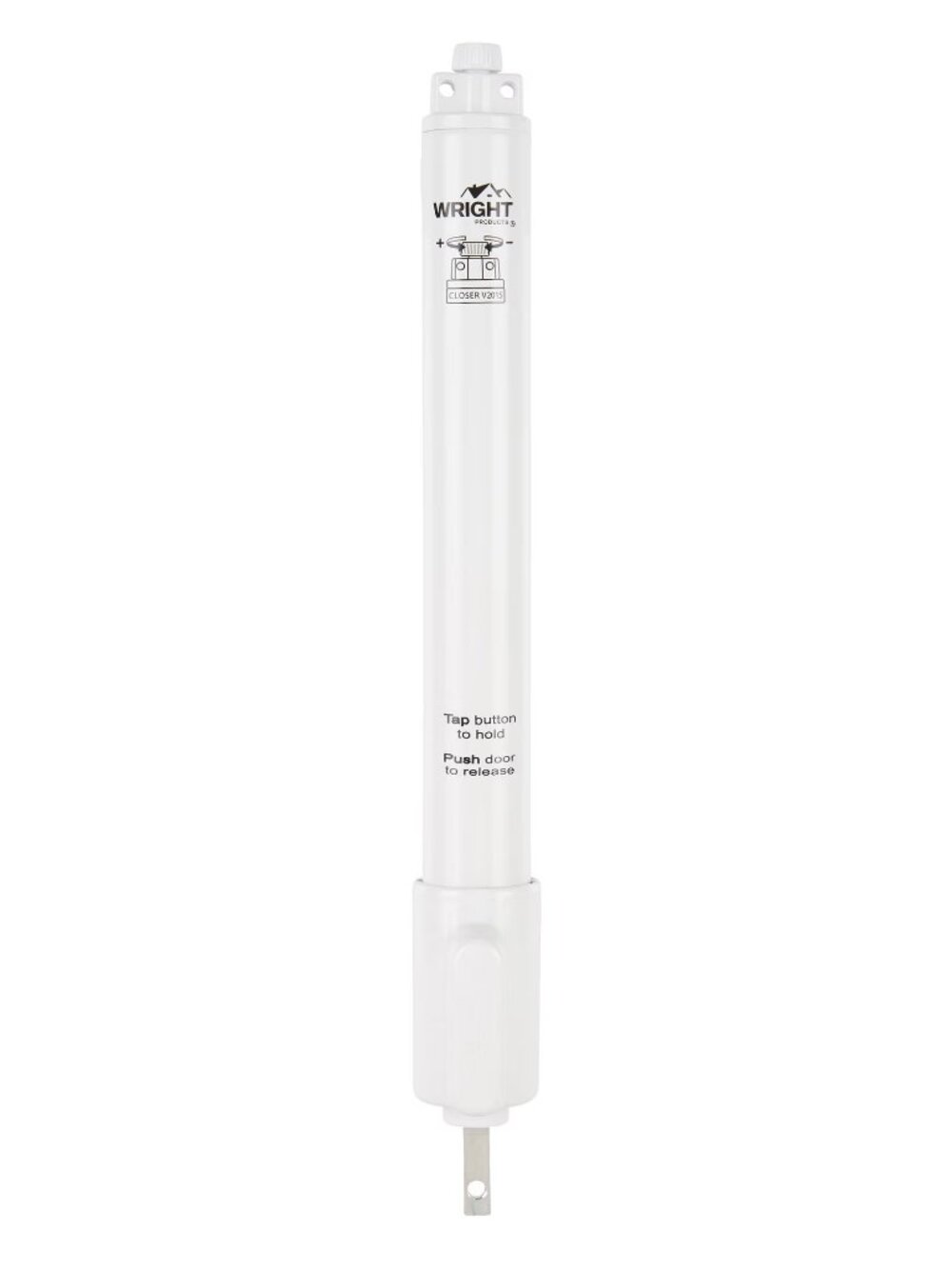 WRIGHT PRODUCTS 12.875-in EZ-Hold Adjustable White